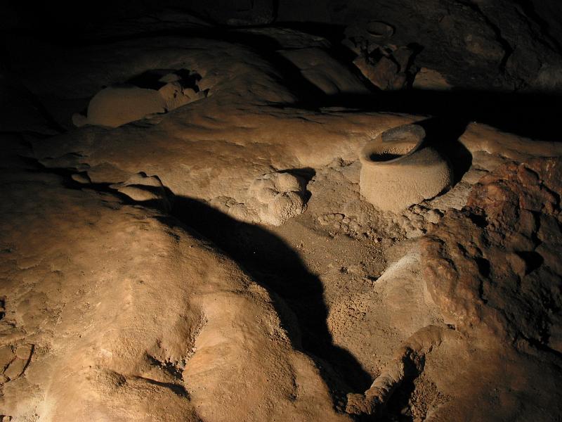 Mayan pottery found throughout ATM Cave