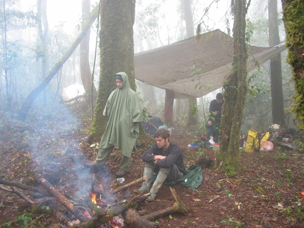 Life in the Cloud Forest Base Camp.