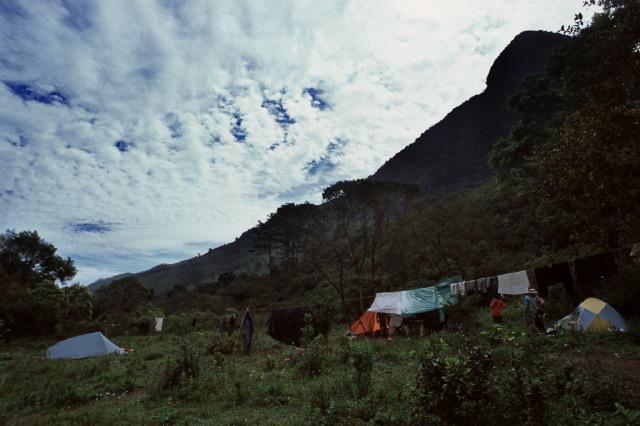The view of the Base Camp. Photo by Brandon Kowallis
