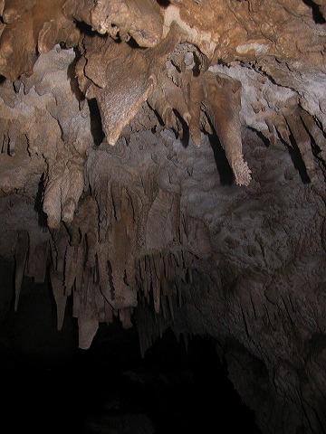 Formations in Cueva de Atanacio.  Photo by Brandon Kowallis