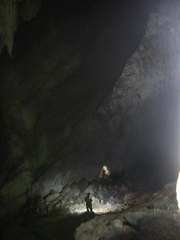 The entrance rooom in Cueva de Atanacio.  Photo by Brandon Kowallis