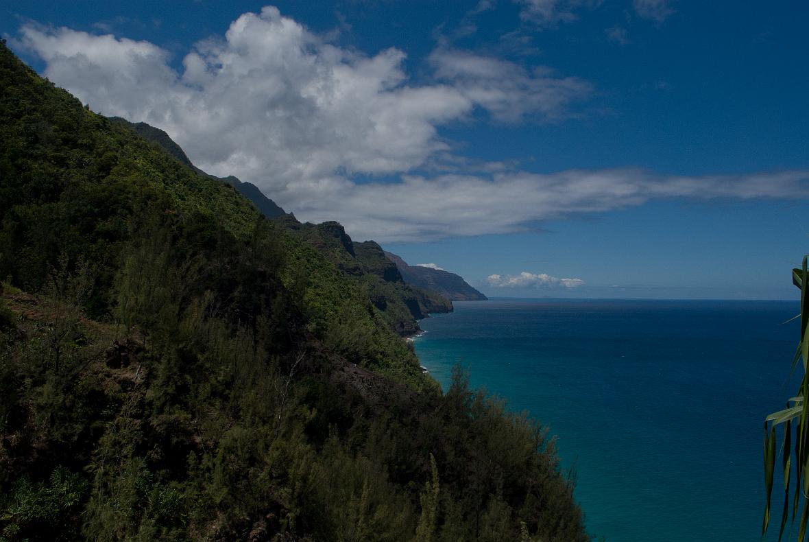 Kalalau Trail on the Na Pali coast.