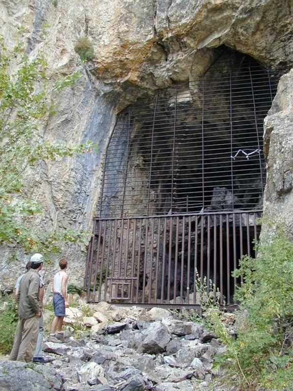 Logan Cave gate