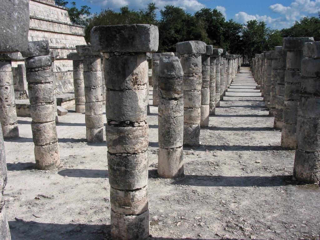 The Temple of Thousand Pillars