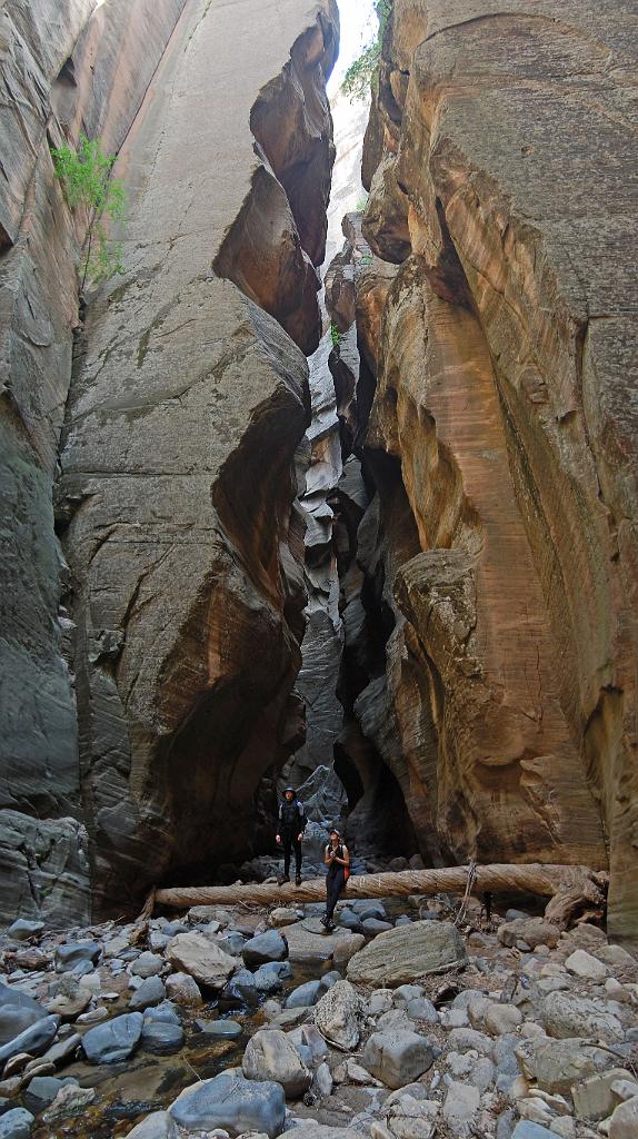 Tim Barnhart and Rachael Keske in Kolob Canyon via Oak Creek Canyon.